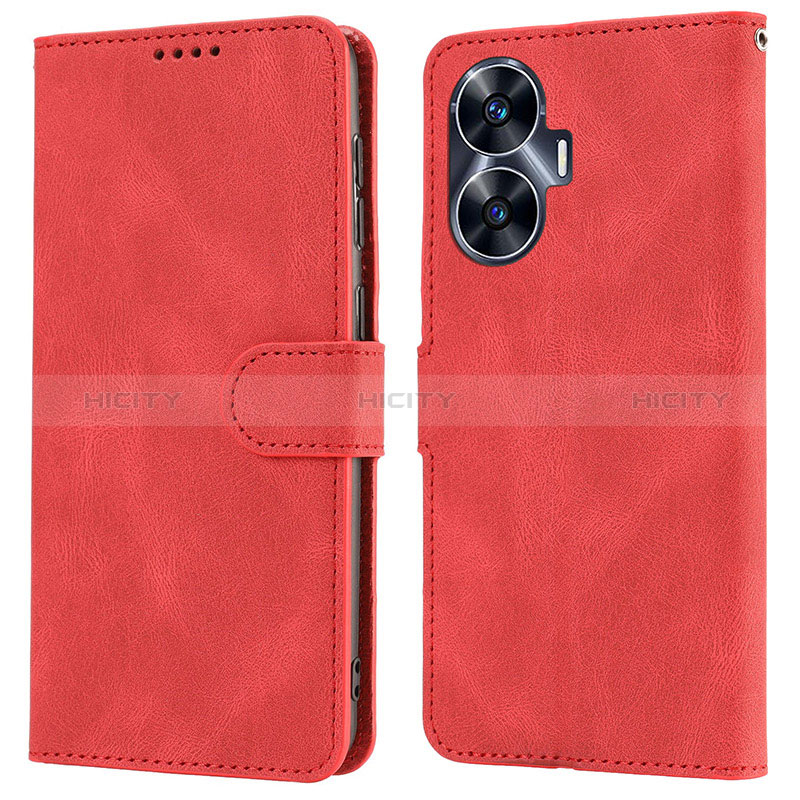 Coque Portefeuille Livre Cuir Etui Clapet SY1 pour Realme C55 Plus