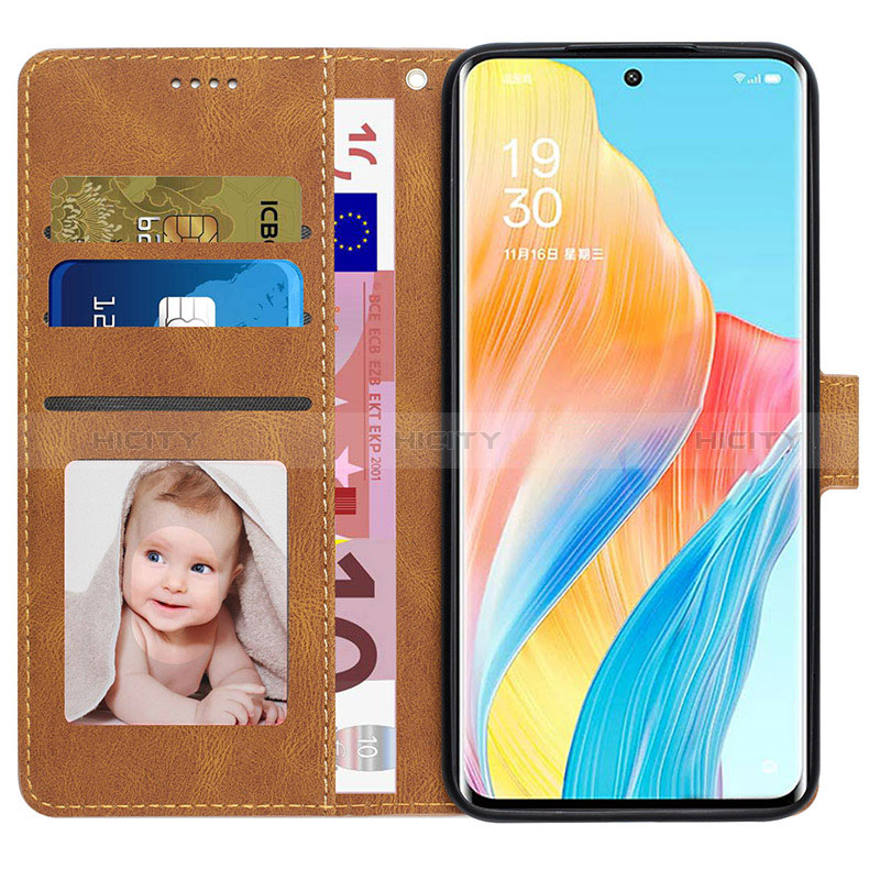 Coque Portefeuille Livre Cuir Etui Clapet SY1 pour Realme Narzo N55 Plus