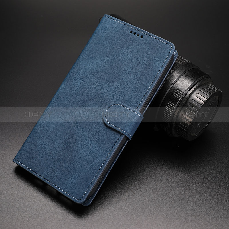 Coque Portefeuille Livre Cuir Etui Clapet SY3 pour Google Pixel 6 5G Bleu Plus