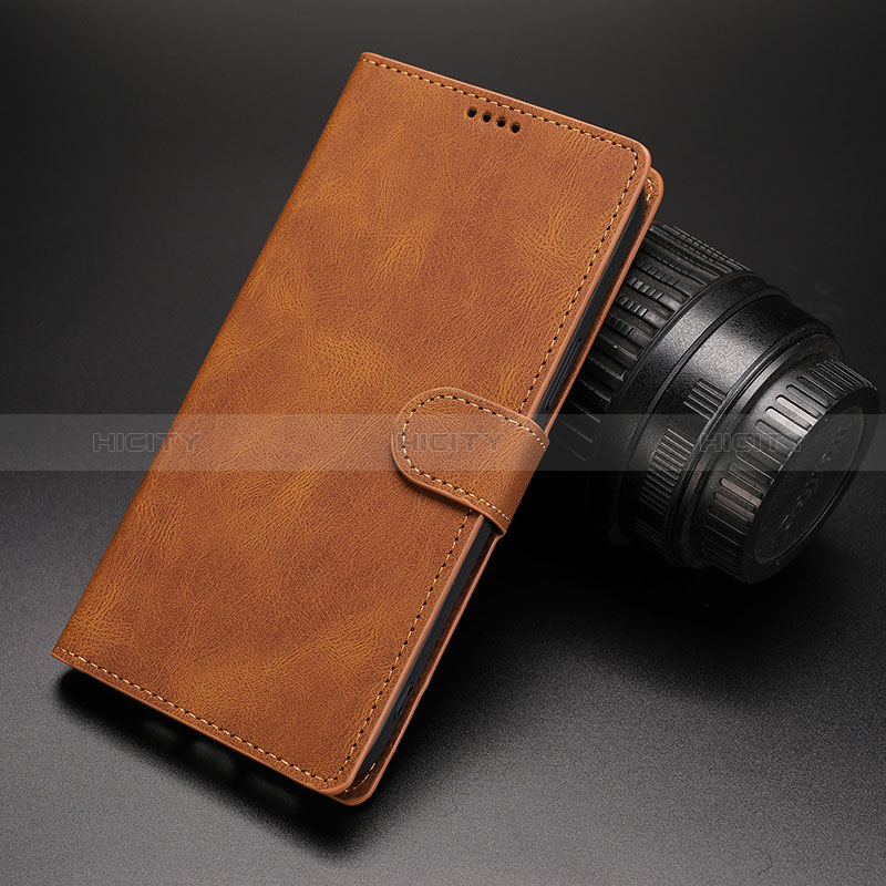 Coque Portefeuille Livre Cuir Etui Clapet SY3 pour Google Pixel 6 5G Marron Plus