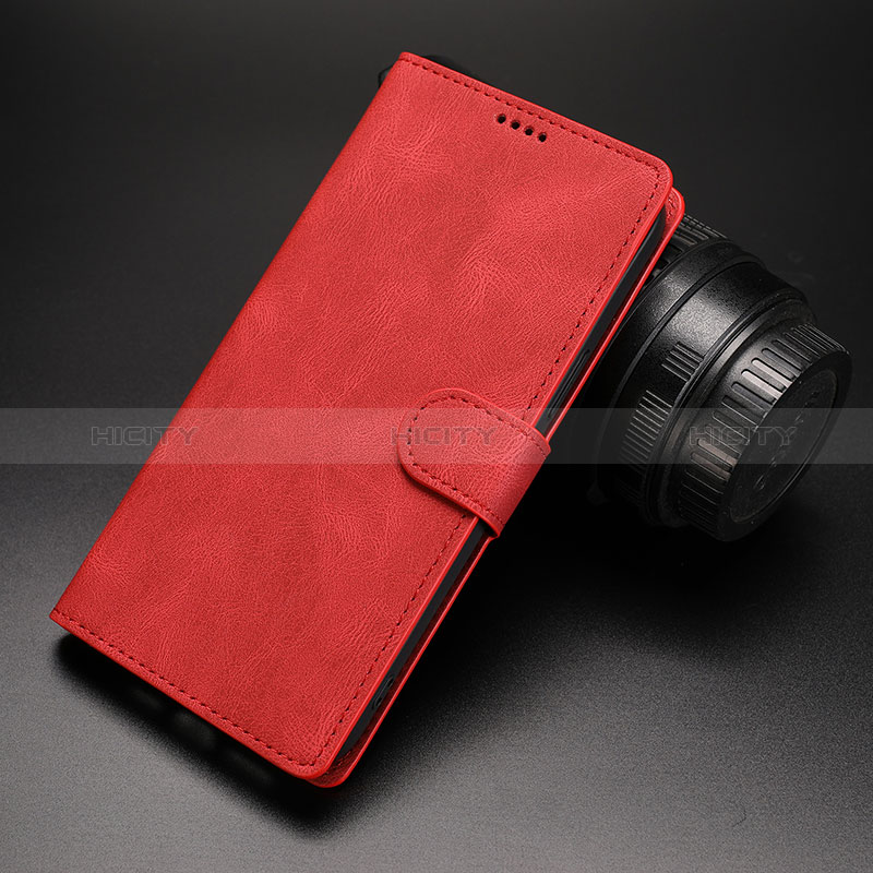 Coque Portefeuille Livre Cuir Etui Clapet SY3 pour Google Pixel 6 5G Rouge Plus