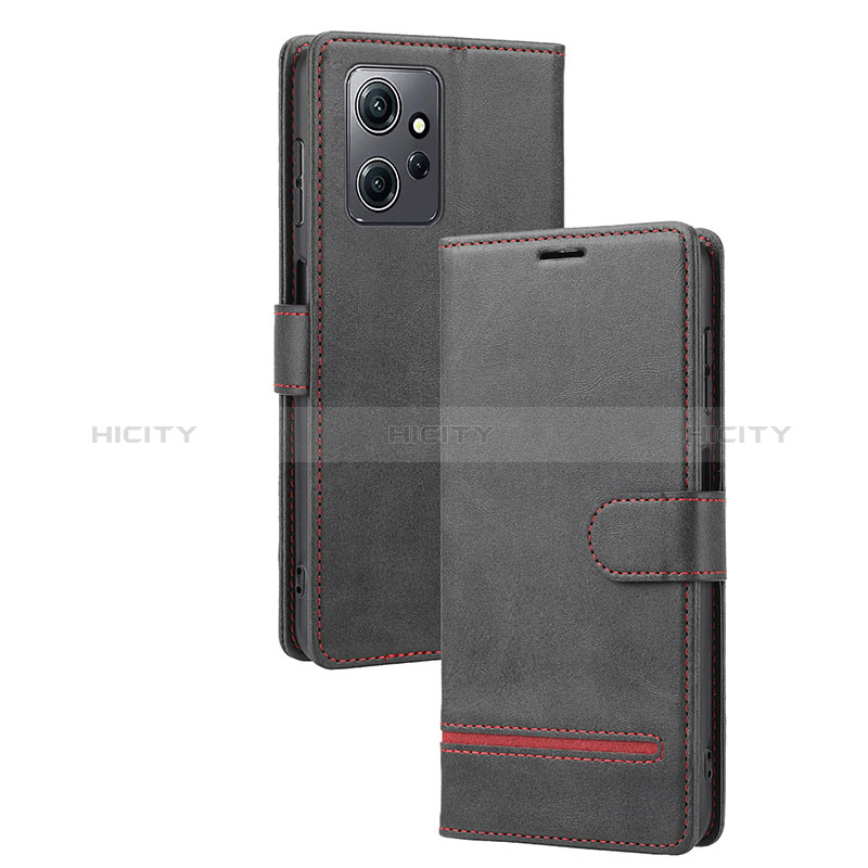 Coque Portefeuille Livre Cuir Etui Clapet SY3 pour Xiaomi Redmi Note 12 4G Noir Plus