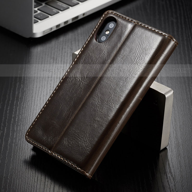 Coque Portefeuille Livre Cuir Etui Clapet T01 pour Apple iPhone Xs Plus