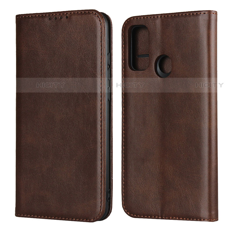 Coque Portefeuille Livre Cuir Etui Clapet T01 pour Huawei Nova Lite 3 Plus Marron Plus