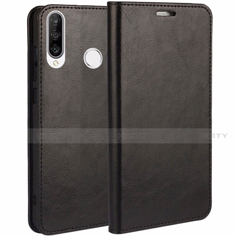 Coque Portefeuille Livre Cuir Etui Clapet T01 pour Huawei P30 Lite New Edition Noir Plus