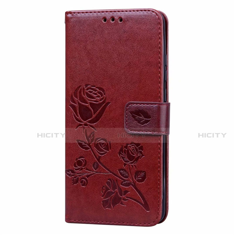 Coque Portefeuille Livre Cuir Etui Clapet T01 pour Huawei P40 Pro Marron Plus