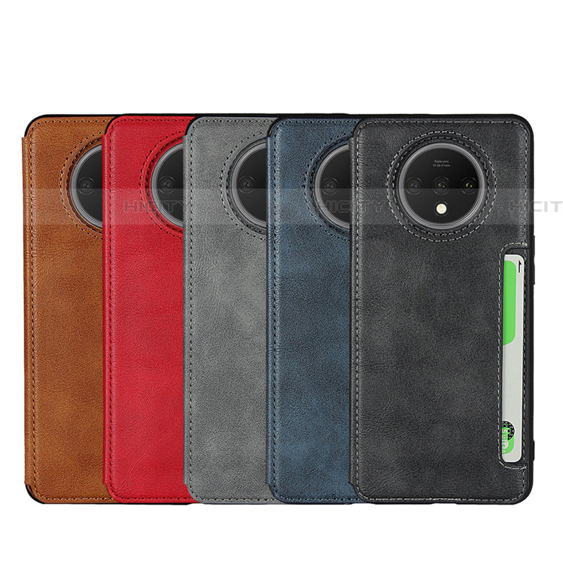 Coque Portefeuille Livre Cuir Etui Clapet T01 pour OnePlus 7T Plus