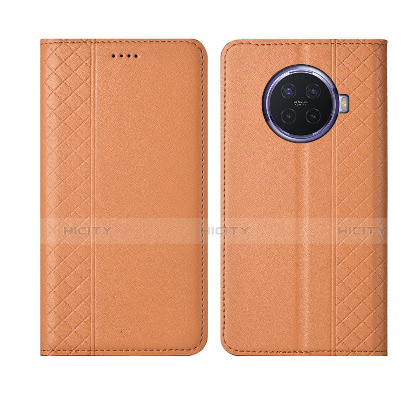 Coque Portefeuille Livre Cuir Etui Clapet T01 pour Oppo Ace2 Orange Plus