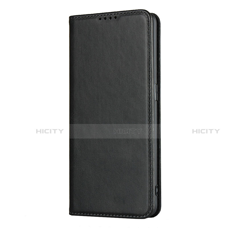 Coque Portefeuille Livre Cuir Etui Clapet T01 pour Oppo Find X2 Pro Noir Plus