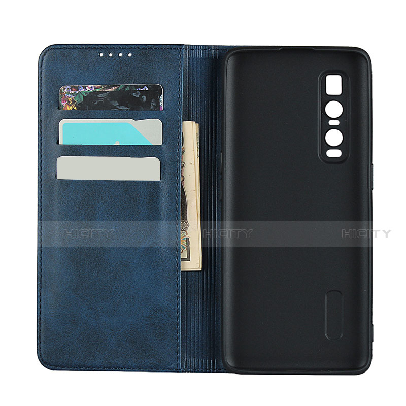 Coque Portefeuille Livre Cuir Etui Clapet T01 pour Oppo Find X2 Pro Plus