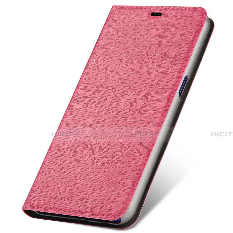 Coque Portefeuille Livre Cuir Etui Clapet T01 pour Oppo R15X Rose Plus