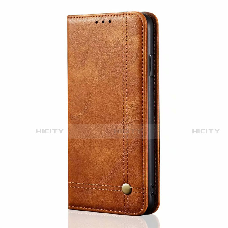 Coque Portefeuille Livre Cuir Etui Clapet T01 pour Oppo Reno3 Orange Plus