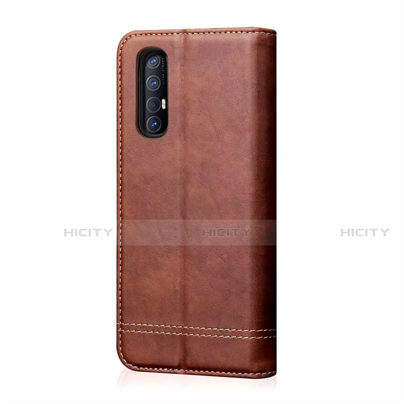 Coque Portefeuille Livre Cuir Etui Clapet T01 pour Oppo Reno3 Pro Plus