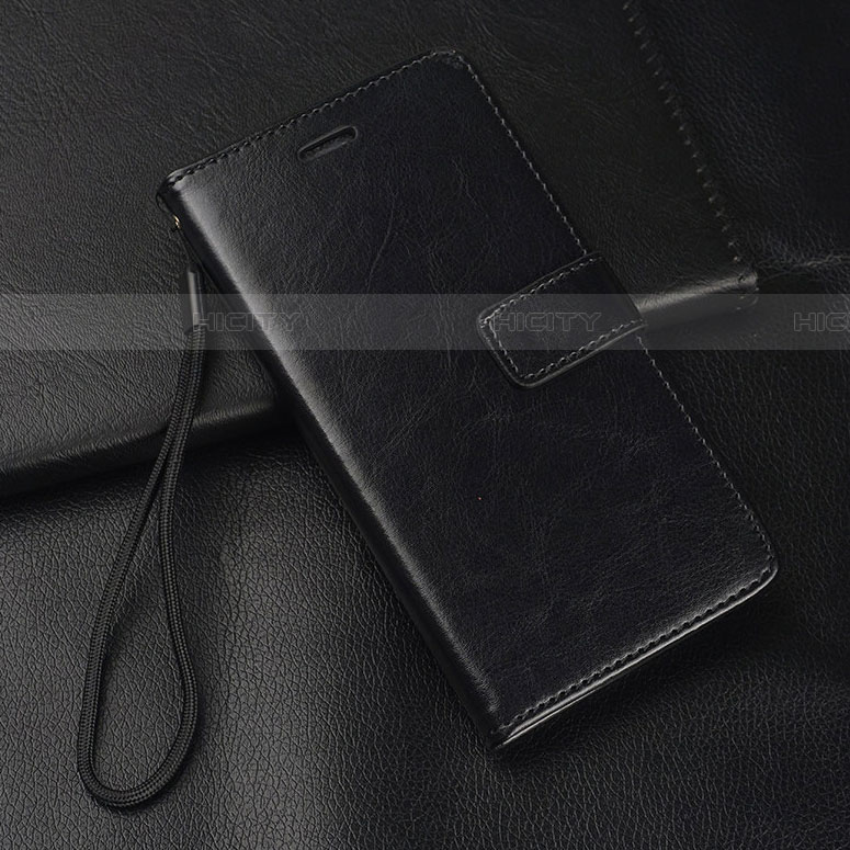 Coque Portefeuille Livre Cuir Etui Clapet T01 pour Samsung Galaxy A70 Noir Plus