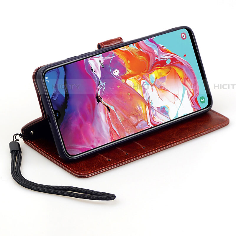 Coque Portefeuille Livre Cuir Etui Clapet T01 pour Samsung Galaxy A70 Plus