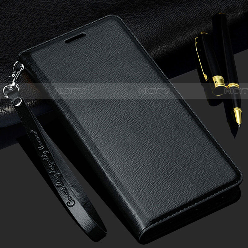 Coque Portefeuille Livre Cuir Etui Clapet T01 pour Samsung Galaxy S20 Plus 5G Noir Plus