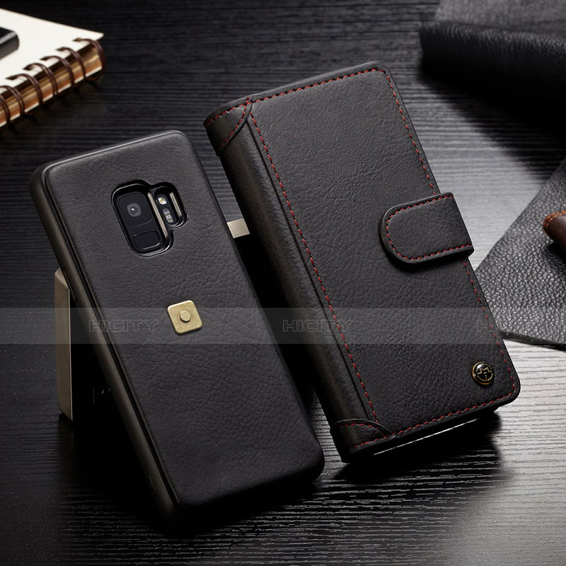 Coque Portefeuille Livre Cuir Etui Clapet T01 pour Samsung Galaxy S9 Plus