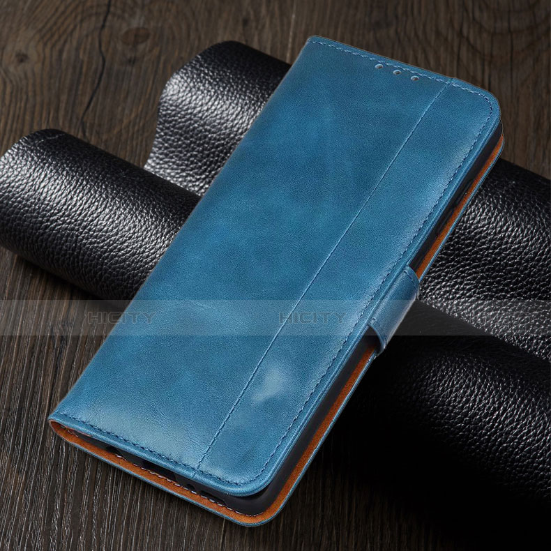 Coque Portefeuille Livre Cuir Etui Clapet T01 pour Xiaomi Poco M2 Pro Bleu Ciel Plus