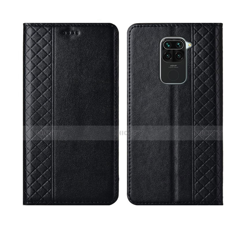 Coque Portefeuille Livre Cuir Etui Clapet T01 pour Xiaomi Redmi 10X 4G Noir Plus