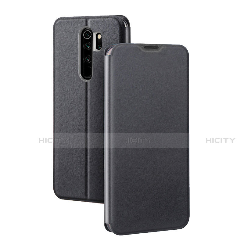 Coque Portefeuille Livre Cuir Etui Clapet T01 pour Xiaomi Redmi Note 8 Pro Noir Plus