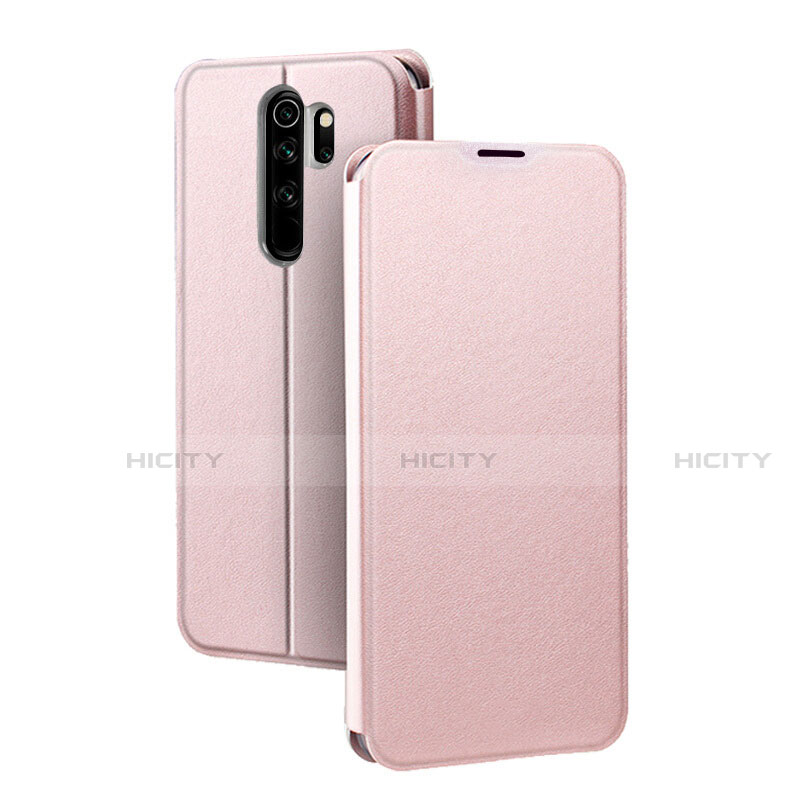 Coque Portefeuille Livre Cuir Etui Clapet T01 pour Xiaomi Redmi Note 8 Pro Or Rose Plus