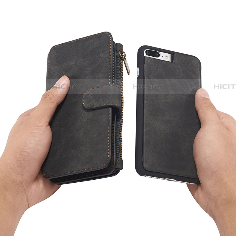Coque Portefeuille Livre Cuir Etui Clapet T02 pour Apple iPhone 7 Plus Plus
