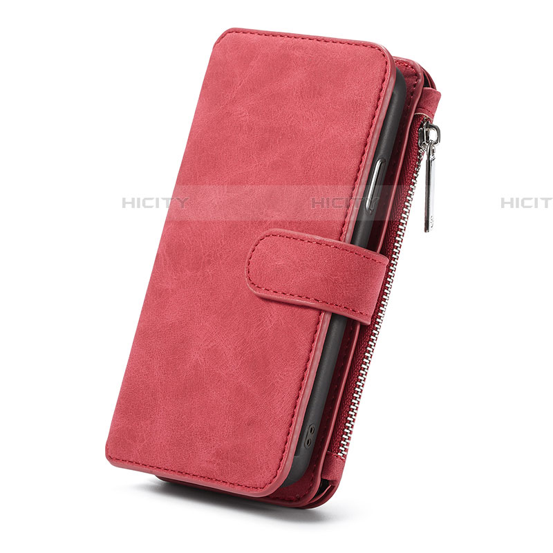 Coque Portefeuille Livre Cuir Etui Clapet T02 pour Apple iPhone XR Rouge Plus