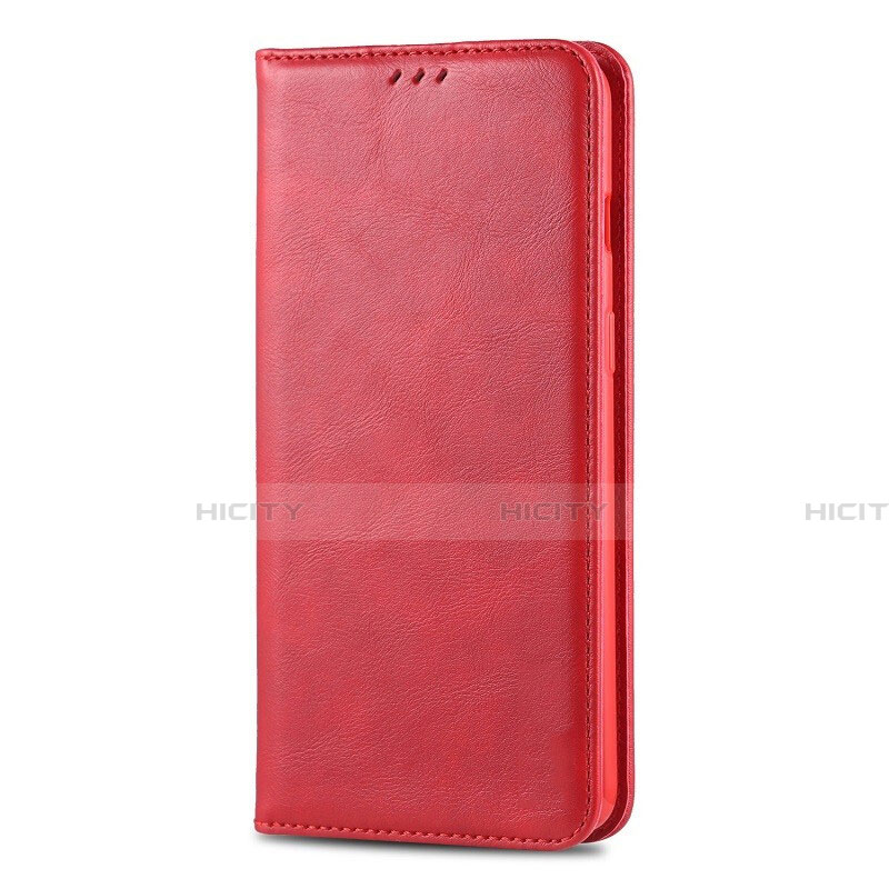 Coque Portefeuille Livre Cuir Etui Clapet T02 pour Huawei Honor 20E Rouge Plus