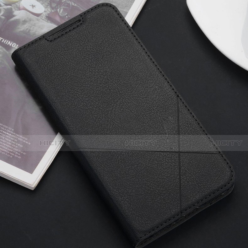 Coque Portefeuille Livre Cuir Etui Clapet T02 pour Huawei Nova 5 Pro Noir Plus