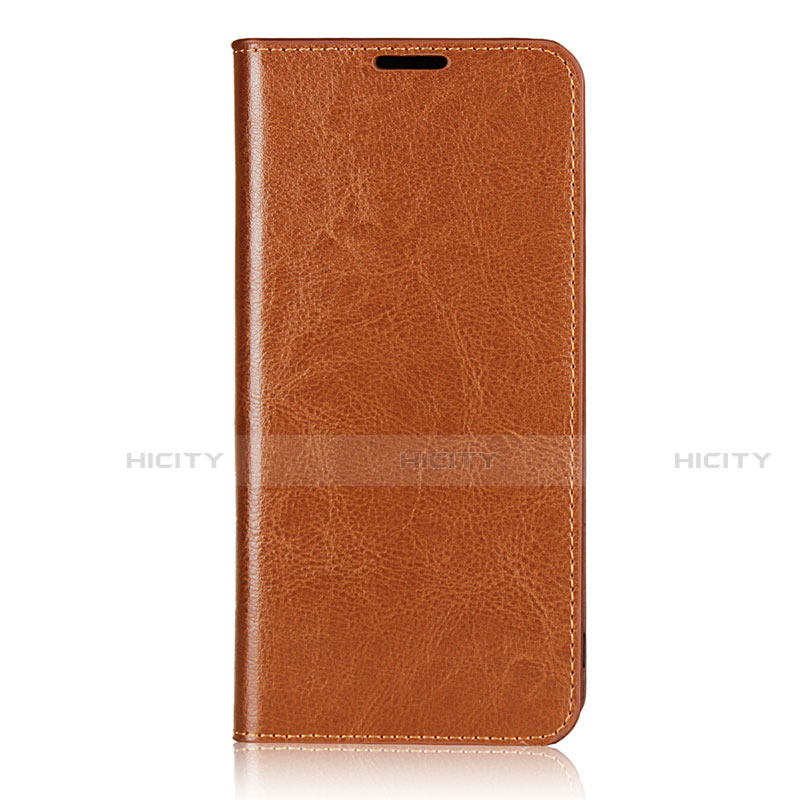 Coque Portefeuille Livre Cuir Etui Clapet T02 pour Oppo Find X2 Lite Orange Plus