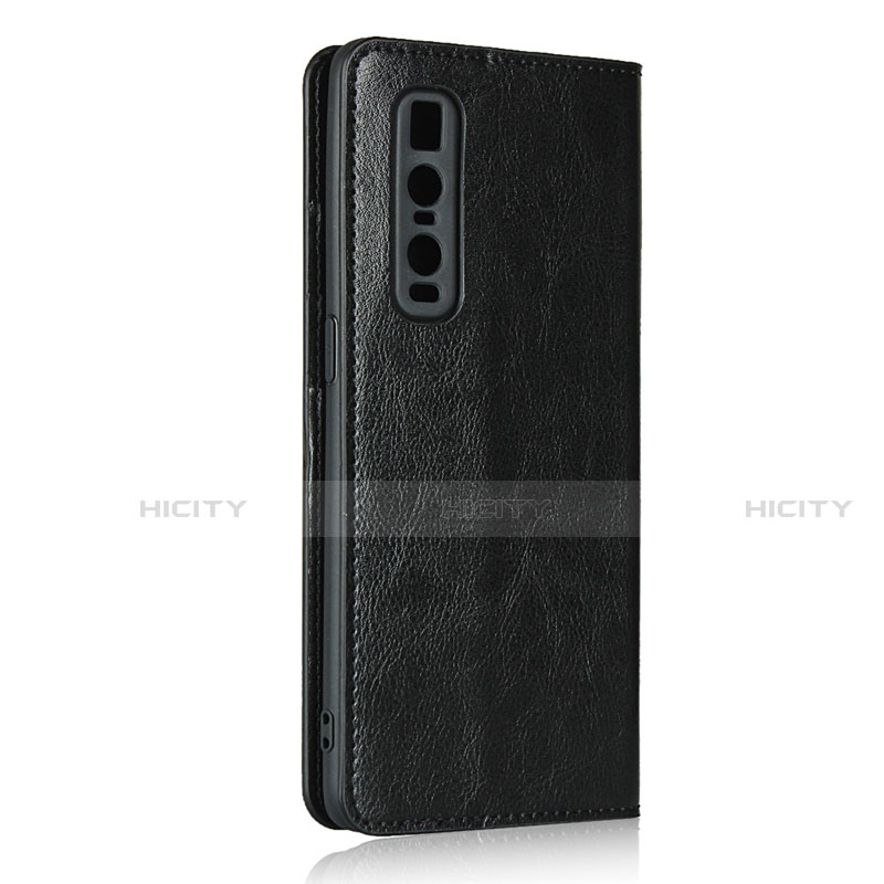 Coque Portefeuille Livre Cuir Etui Clapet T02 pour Oppo Find X2 Pro Plus