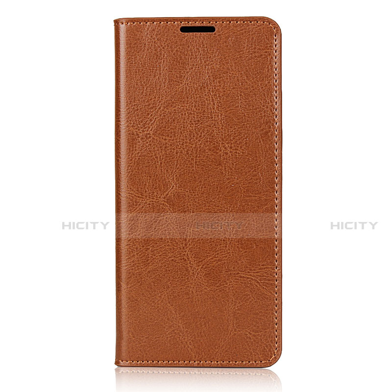 Coque Portefeuille Livre Cuir Etui Clapet T02 pour Oppo Reno3 Pro Orange Plus