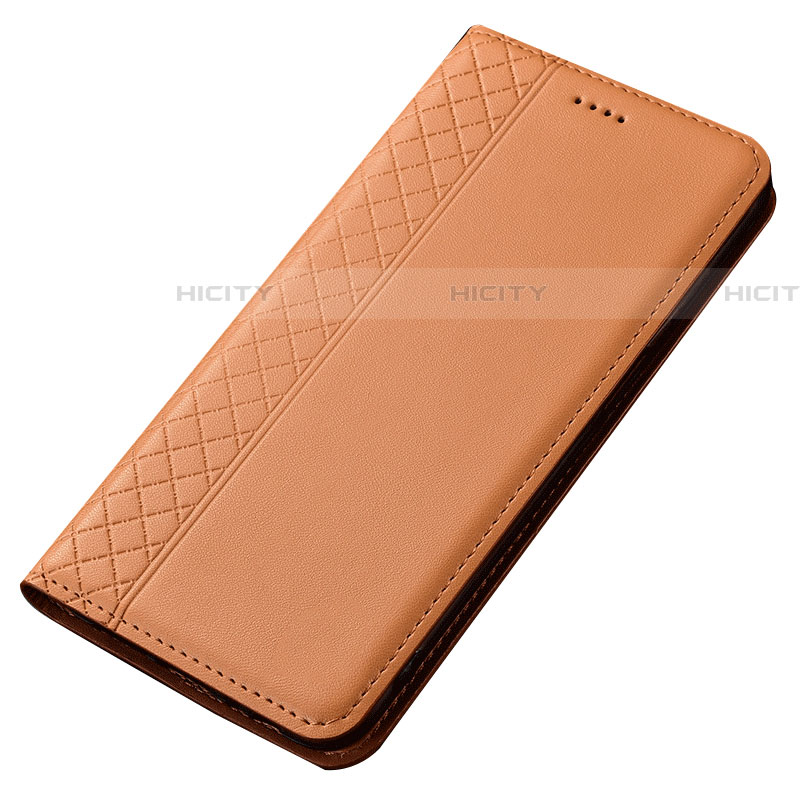 Coque Portefeuille Livre Cuir Etui Clapet T02 pour Samsung Galaxy A80 Orange Plus