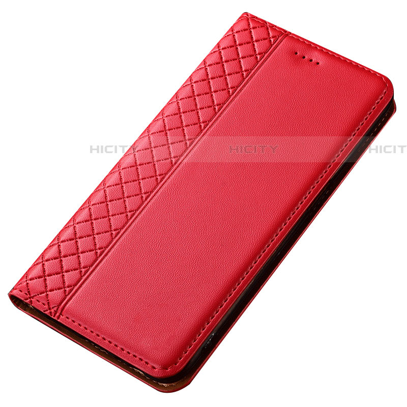 Coque Portefeuille Livre Cuir Etui Clapet T02 pour Samsung Galaxy A90 4G Rouge Plus