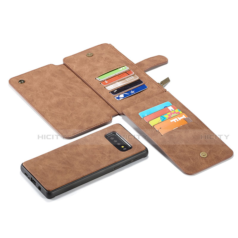 Coque Portefeuille Livre Cuir Etui Clapet T02 pour Samsung Galaxy S10 Plus