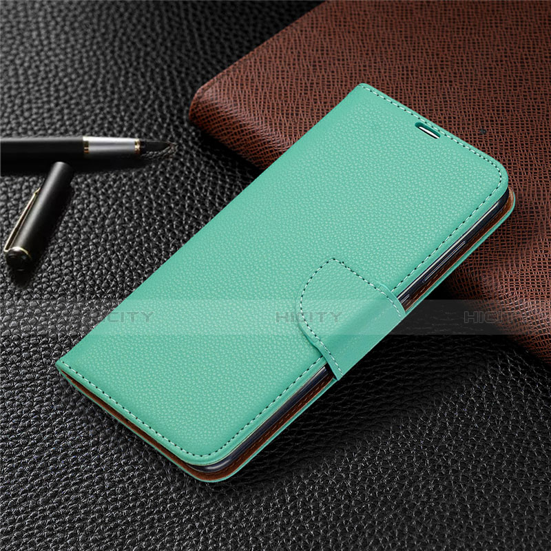 Coque Portefeuille Livre Cuir Etui Clapet T02 pour Xiaomi Redmi 10X 4G Vert Plus