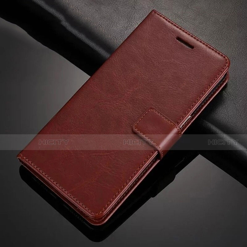 Coque Portefeuille Livre Cuir Etui Clapet T02 pour Xiaomi Redmi Note 8T Marron Plus