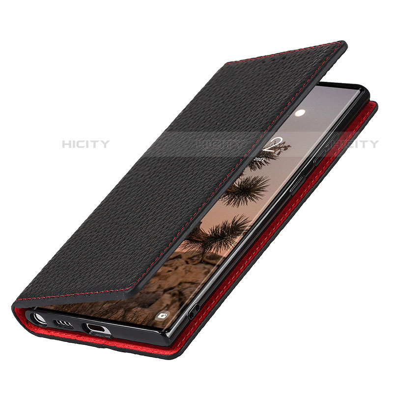 Coque Portefeuille Livre Cuir Etui Clapet T02D pour Samsung Galaxy S21 Ultra 5G Plus