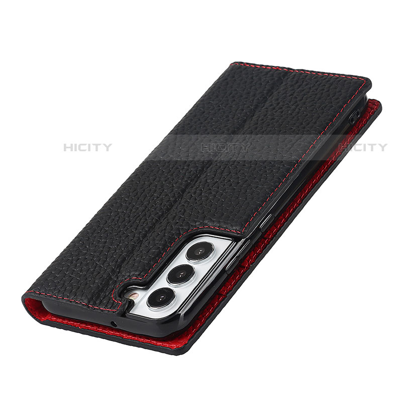 Coque Portefeuille Livre Cuir Etui Clapet T02D pour Samsung Galaxy S22 5G Plus