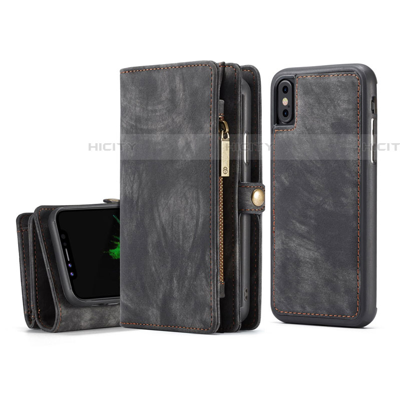 Coque Portefeuille Livre Cuir Etui Clapet T03 pour Apple iPhone Xs Plus