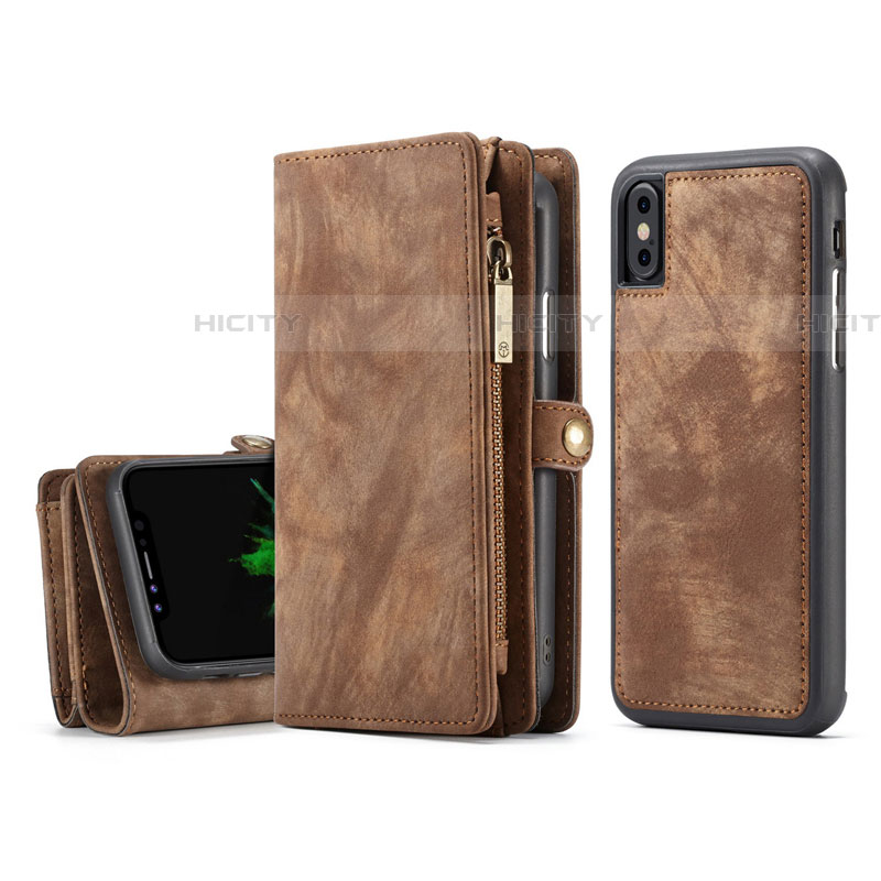 Coque Portefeuille Livre Cuir Etui Clapet T03 pour Apple iPhone Xs Plus