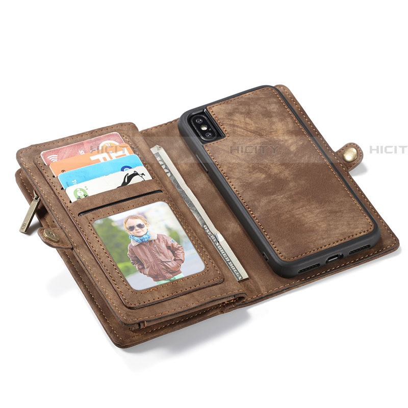 Coque Portefeuille Livre Cuir Etui Clapet T03 pour Apple iPhone Xs Plus