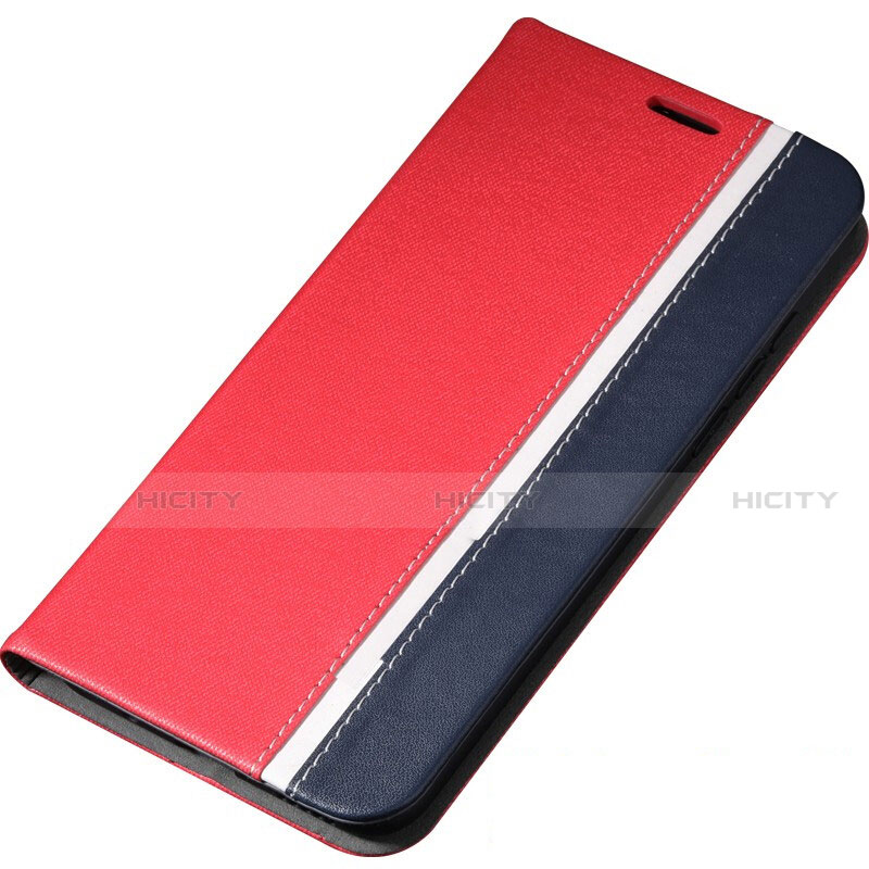 Coque Portefeuille Livre Cuir Etui Clapet T03 pour Huawei Honor View 20 Rouge Plus