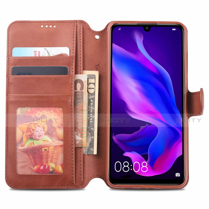 Coque Portefeuille Livre Cuir Etui Clapet T03 pour Huawei Nova 4e Plus