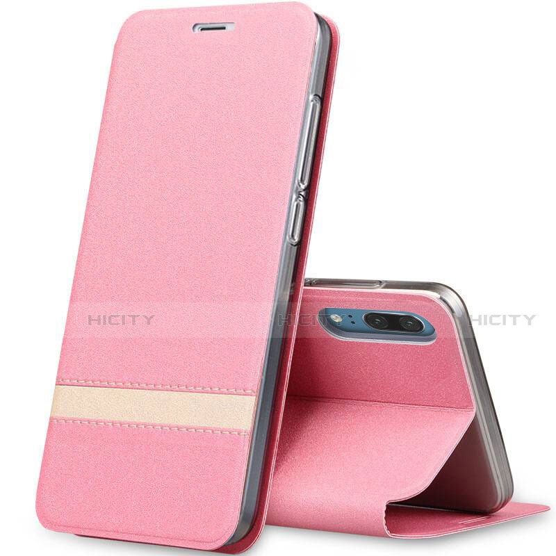 Coque Portefeuille Livre Cuir Etui Clapet T03 pour Huawei P20 Plus