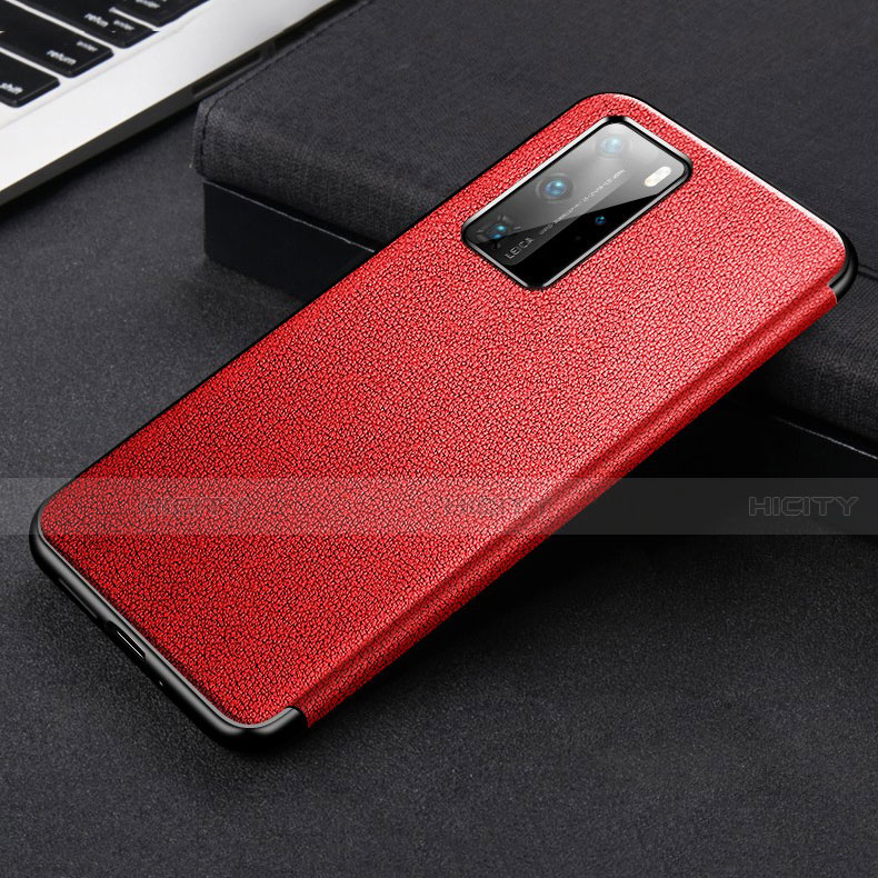 Coque Portefeuille Livre Cuir Etui Clapet T03 pour Huawei P40 Pro Plus