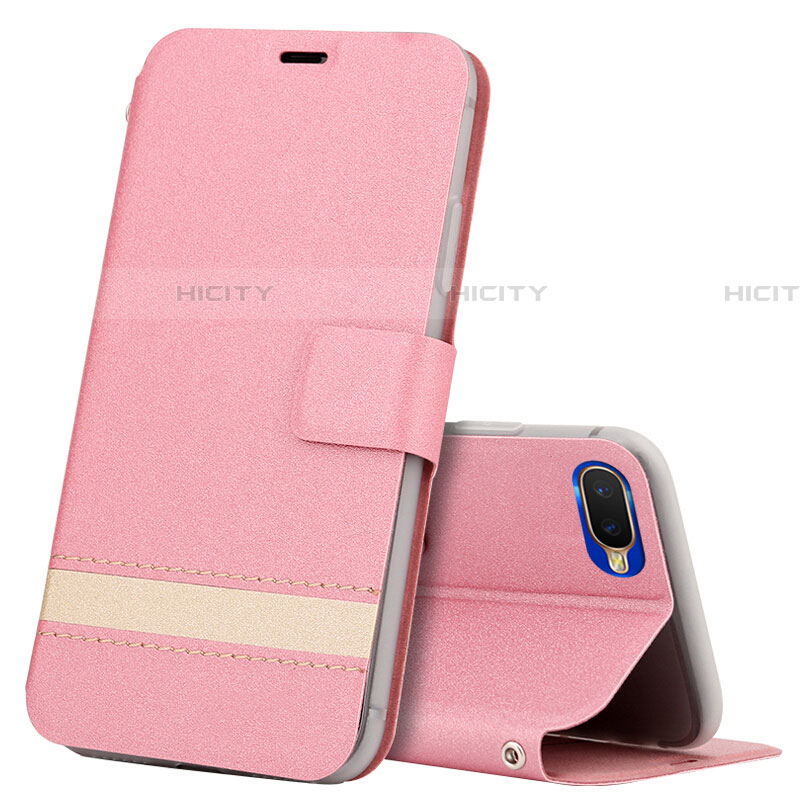 Coque Portefeuille Livre Cuir Etui Clapet T03 pour Oppo R17 Neo Rose Plus