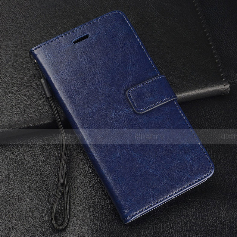 Coque Portefeuille Livre Cuir Etui Clapet T03 pour Oppo R17 Pro Bleu Plus