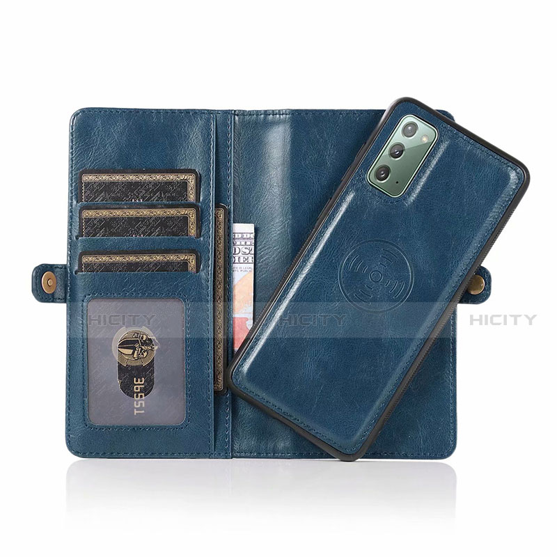 Coque Portefeuille Livre Cuir Etui Clapet T03 pour Samsung Galaxy Note 20 5G Plus