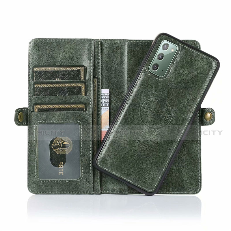 Coque Portefeuille Livre Cuir Etui Clapet T03 pour Samsung Galaxy Note 20 5G Plus